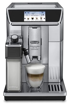 ديلونجي ECAM650.85.MS ماكينة القهوة الاوتوماتيكيه بريمادونا اليت  اكسبيريانس  بمطحنة مدمجة (DLECAM650.85MS)