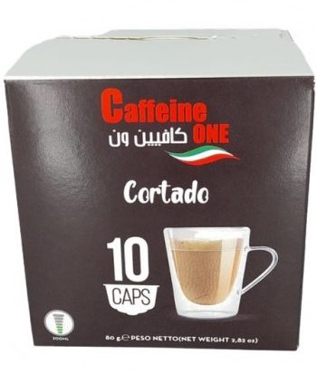 كبسولات كافيين ون دولتشي كورتادو (CAFFEINE CORTADO)