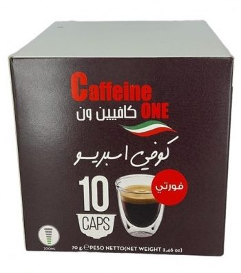 كبسولات كافيين ون دولتشي فورتي (CAFFEINE FORTE)